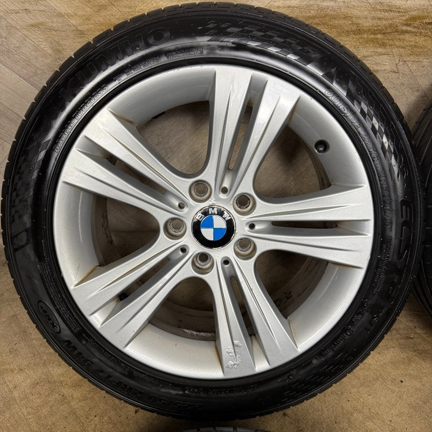 17" GENUINE BMW 3 SERIES 392 F30 F31 F32 ALLOY WHEELS TYRES ALLOYS 6796239