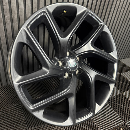 1X 22'' GENUINE RANGE ROVER SPORT LAND BLACK L461 5131 ALLOY WHEEL N9XM-1007-AA