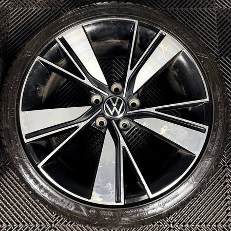 18" VW Golf GTD Mk8 GT GTI Bakersfield Wheels Tyre Alloy 5H0601025J Genuine