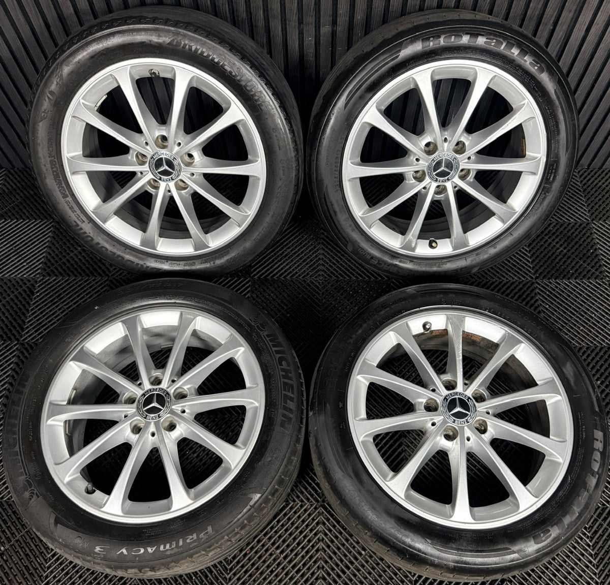 17'' Mercedes A Class Cla B Alloy Wheels Tyres Alloys W177 A1774010300 Genuine