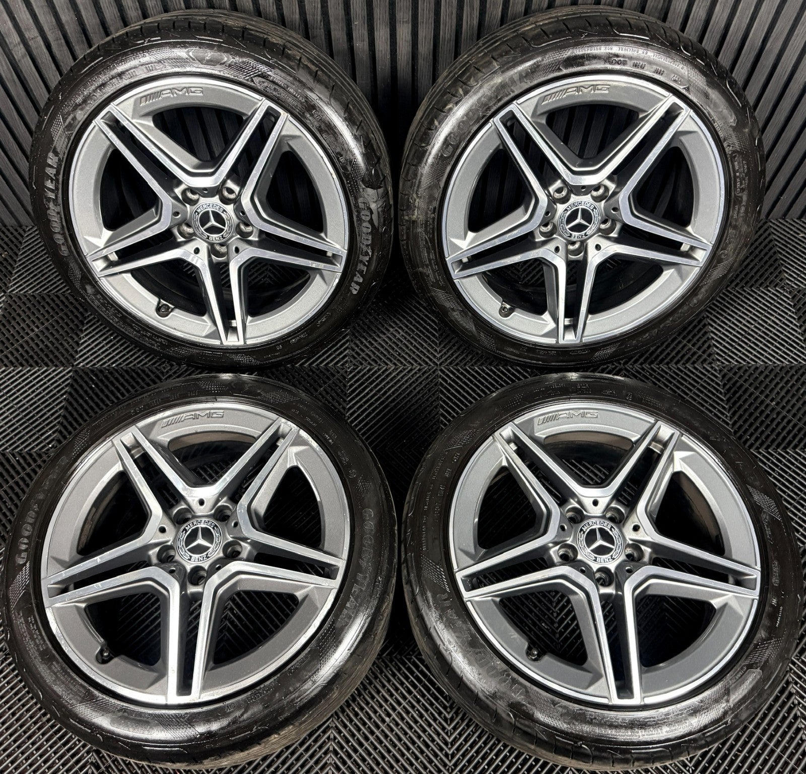 18'' Mercedes Amg A Class Cla B Alloy Wheels Tyres Alloys W177 Genuine
