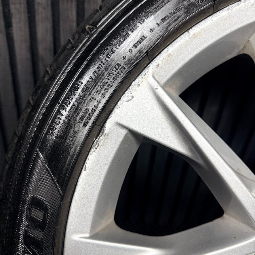 1X 18'' Seat Leon FR Performance MK3 Alloy Wheel Tyre Single Genuine 5F0601025AA