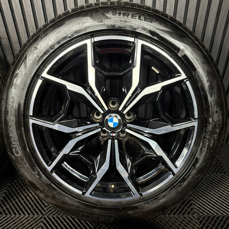 19'' GENUINE BMW X3 X4 G01 G02 887 M SPORT ALLOY WHEELS TYRES ALLOYS 7916263