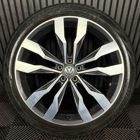 1X 20'' GENUINE VW TIGUAN SUZUKA R LINE 5NA601025G DC ALLOY TYRE WHEEL SINGLE