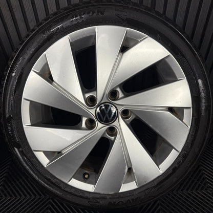 17'' GENUINE VW GOLF BELMONT MK8 MK7 MK6 ALLOY WHEELS TYRES ALLOYS 5H0601025C