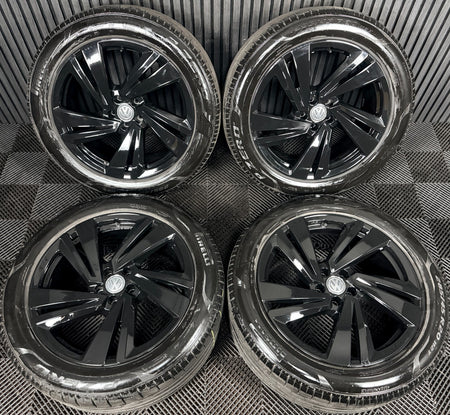 20'' VW Touareg Nevada Black Alloy Wheels Alloys Tyres Q7 760601025S Genuine