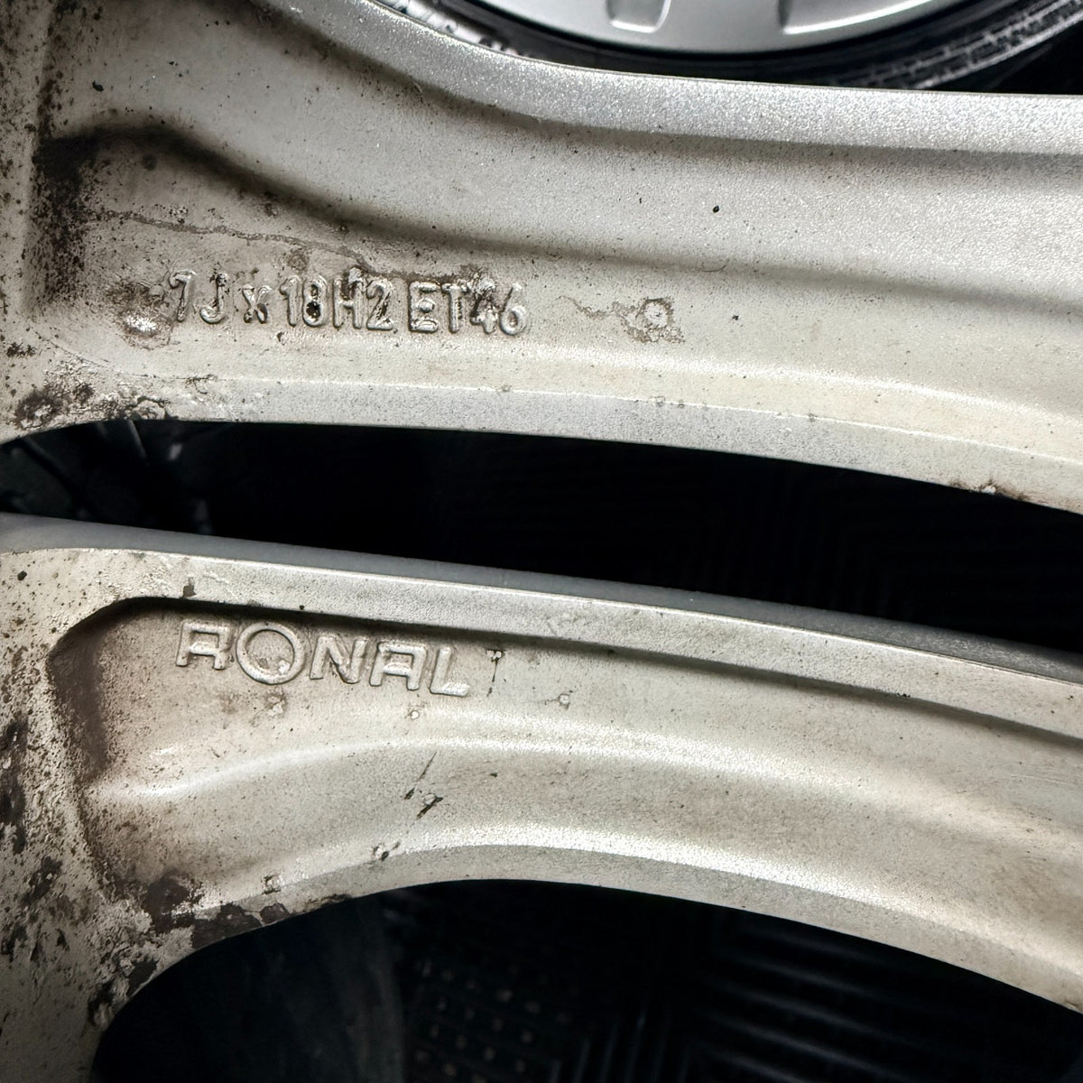 18'' Mercedes GLA Silver 5 Double Spoke Wheels Tyres Alloys A1564011300 Genuine