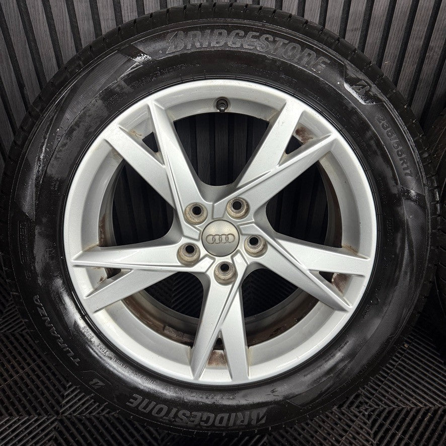 17'' GENUINE AUDI Q3 5 Y SPOKE TIGUAN ALLOY WHEELS TYRES ALLOYS