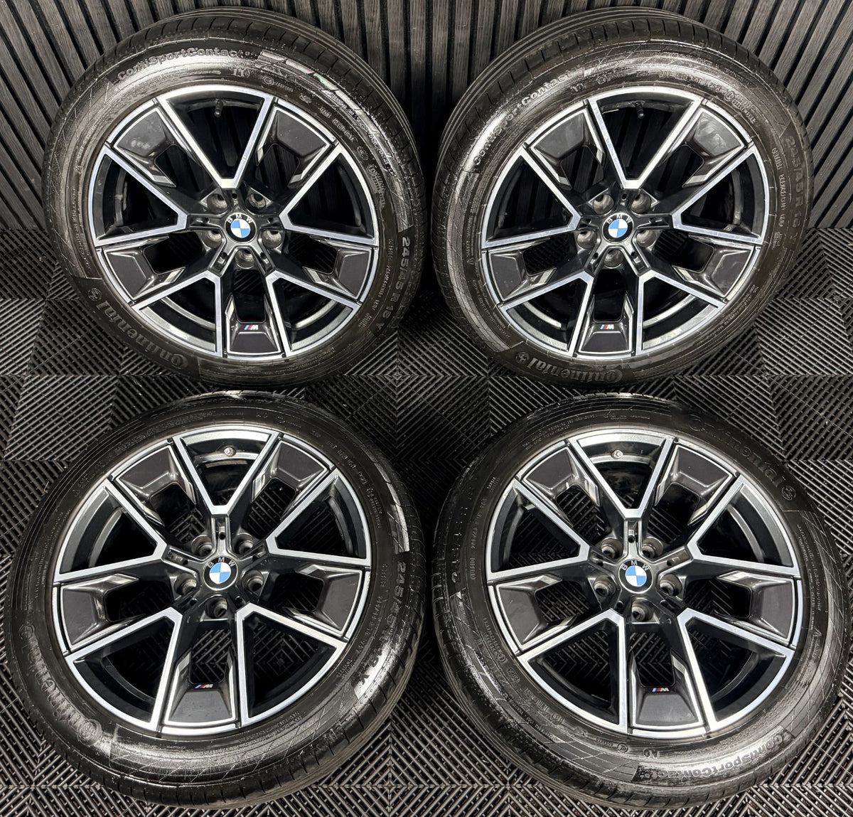 18'' BMW 4 Series I4 858 M Sport G26 G22 G23 Wheels Tyres Alloys 8747286 Genuine