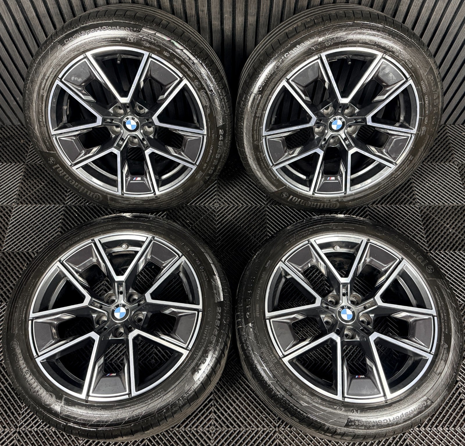 18'' BMW 4 Series I4 858 M Sport G26 G22 G23 Wheels Tyres Alloys 8747286 Genuine