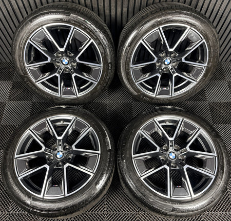 18'' BMW 4 Series I4 858 M Sport G26 G22 G23 Wheels Tyres Alloys 8747286 Genuine