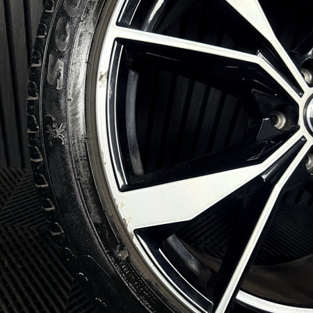 1X 20'' VW Tiguan Misano R Line 5NA601025AH Black DC Alloy Tyre Wheel Genuine