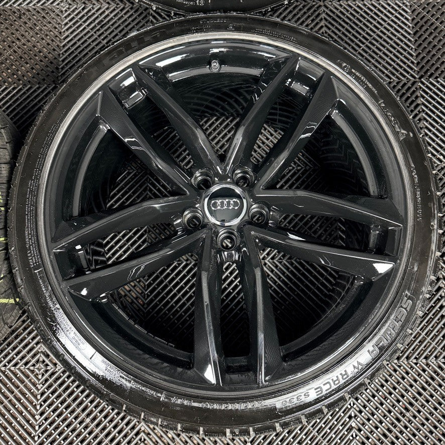 20'' Audi A6 C7 S Line Black Edition Alloy Wheel Winter Tyres 4G9601025M Genuine