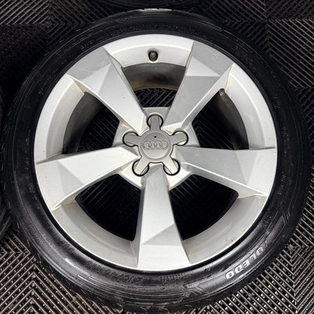 16'' Audi A1 5 Spoke Alloy Wheels Alloys Tyres Genuine 8XA601025A