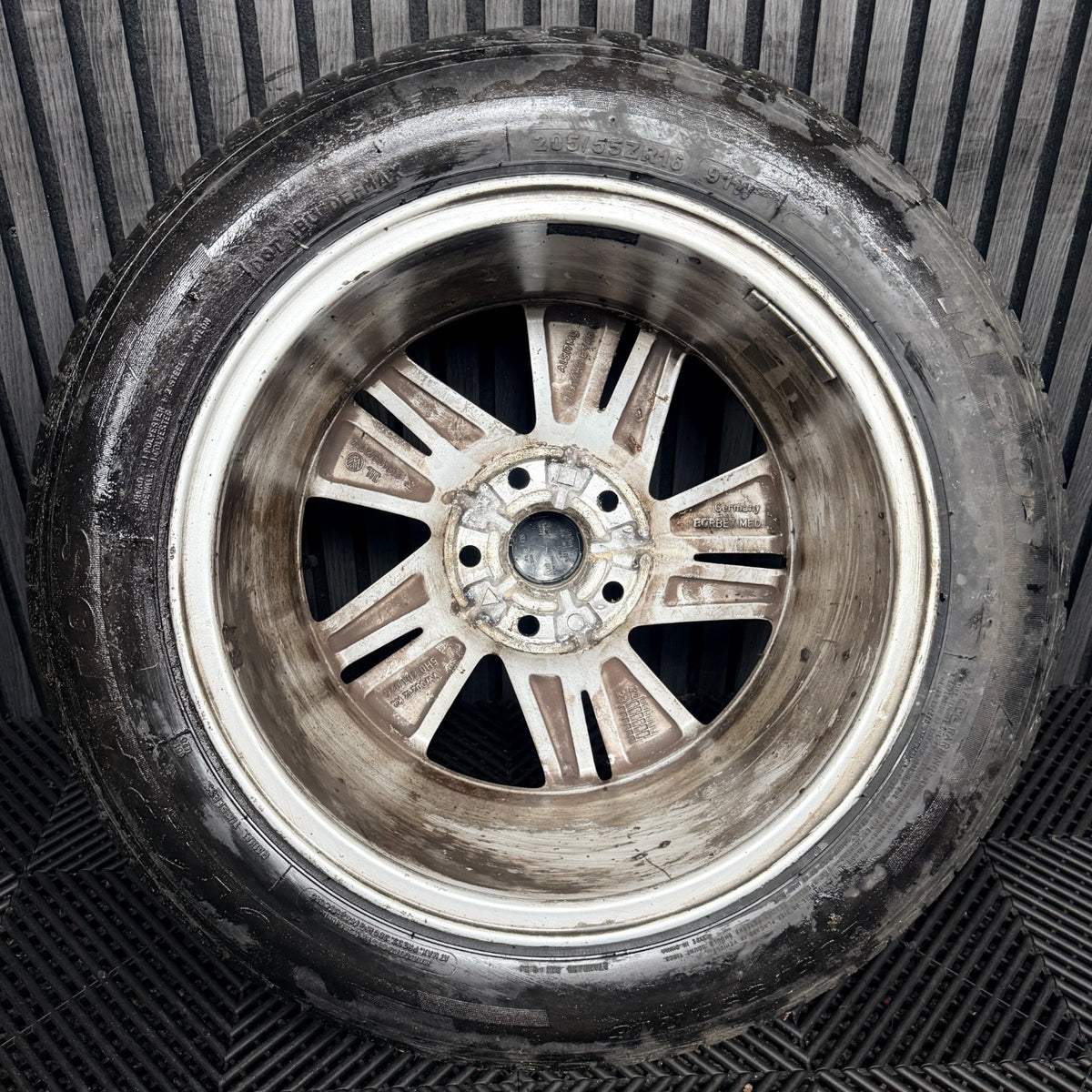 1X 16'' VW Golf MK8 Norfolk Alloy Wheel Tyre GT Single 5H0601025 Genuine