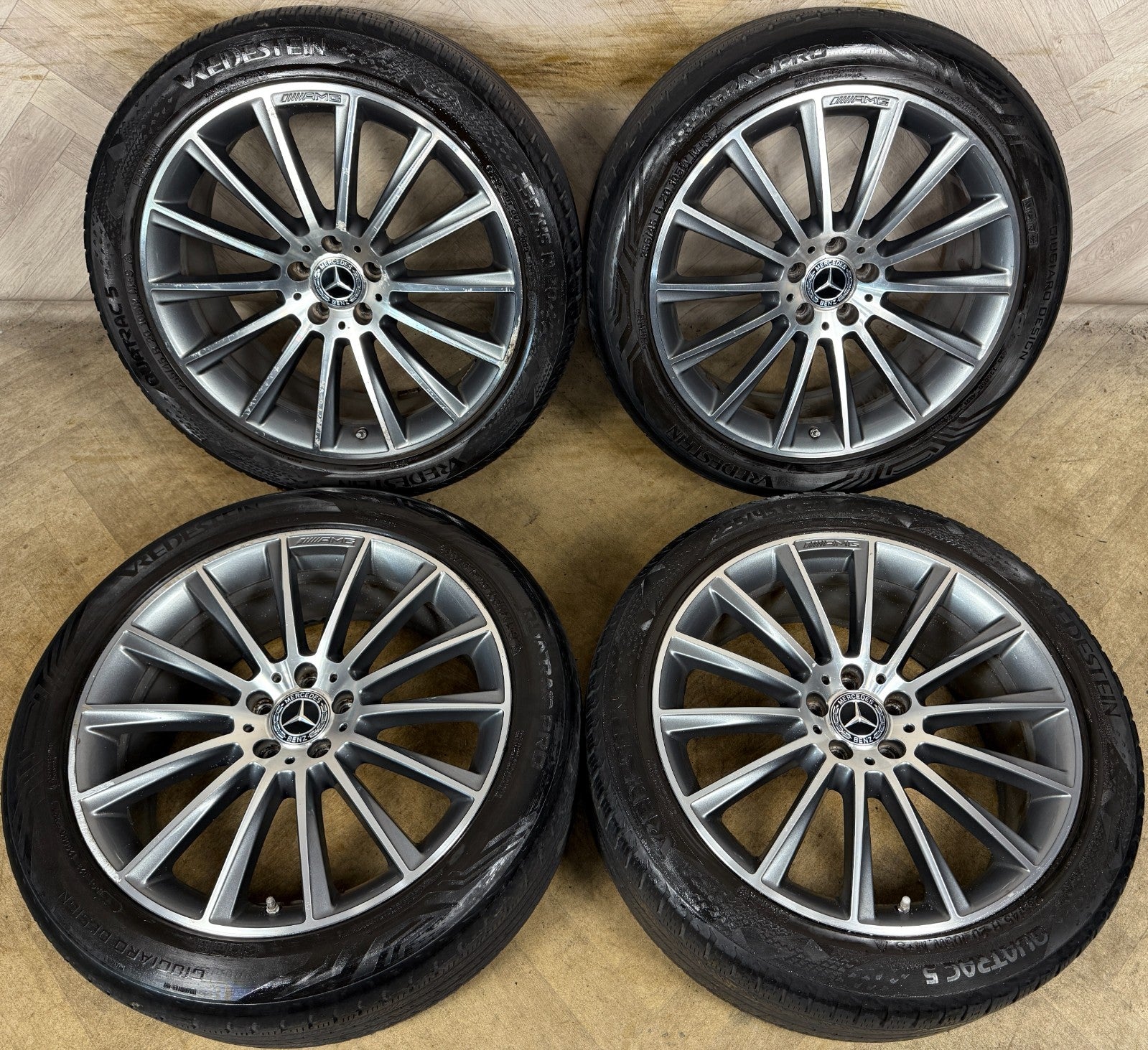 20'' GENUINE MERCEDES AMG GLC TWIST SPORT ALLOY WHEELS TYRES A2534011900
