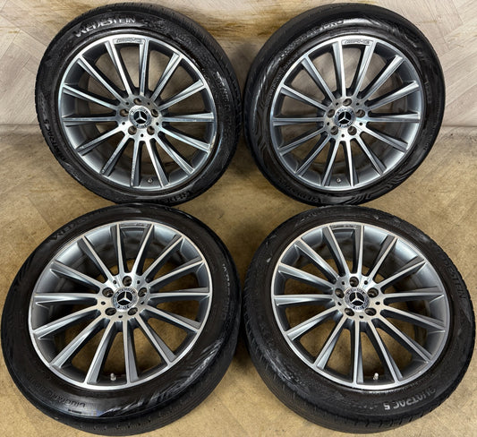 20'' GENUINE MERCEDES AMG GLC TWIST SPORT ALLOY WHEELS TYRES A2534011900
