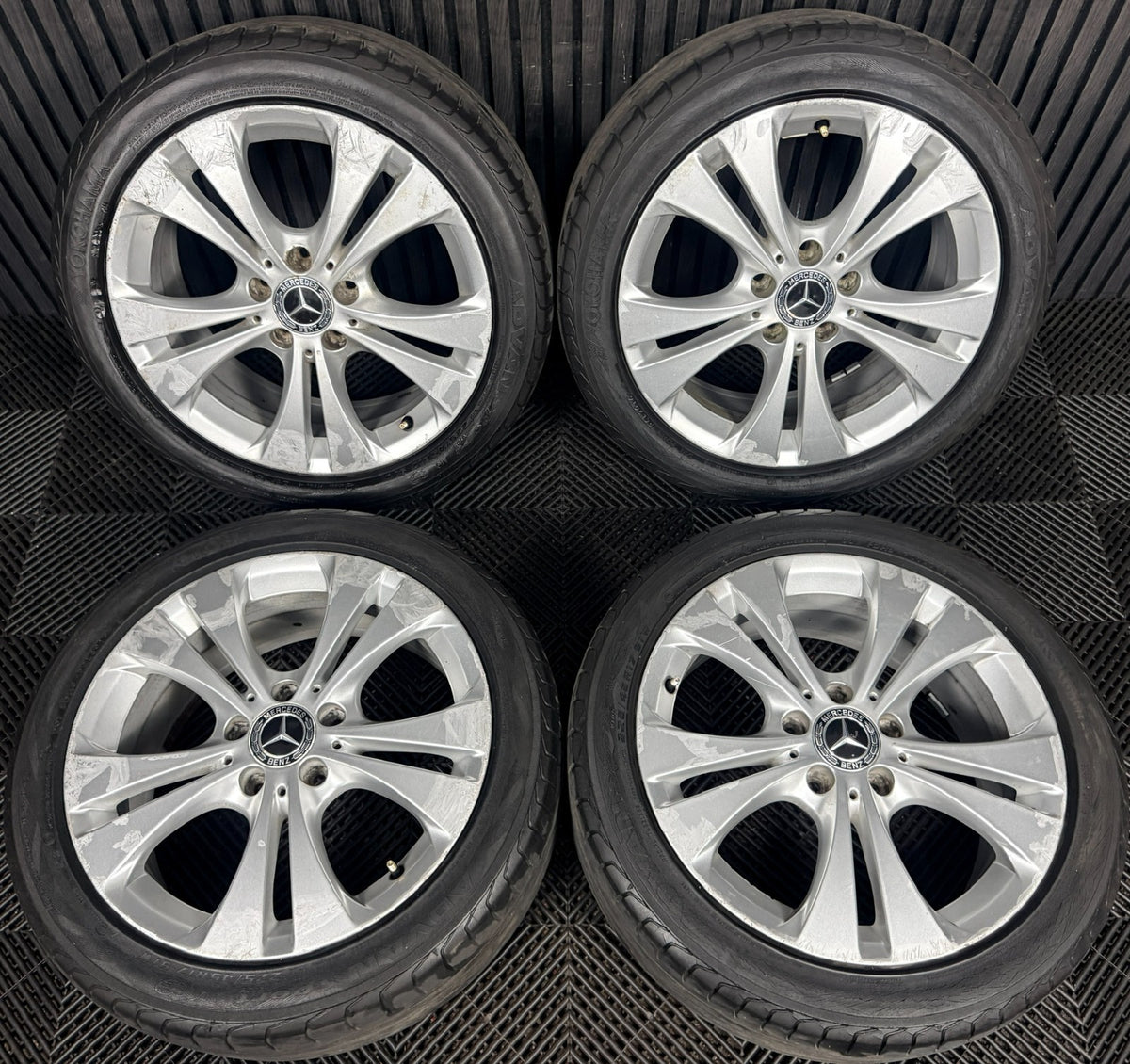 17'' Mercedes A Class Cla B Wheels Tyres Alloys W176 W216 A2464010800 Genuine