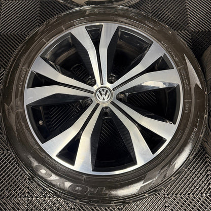 20'' GENUINE VW TOUAREG TARRAGONA ALLOY WHEELS ALLOYS TYRES Q7 7P6601025AL