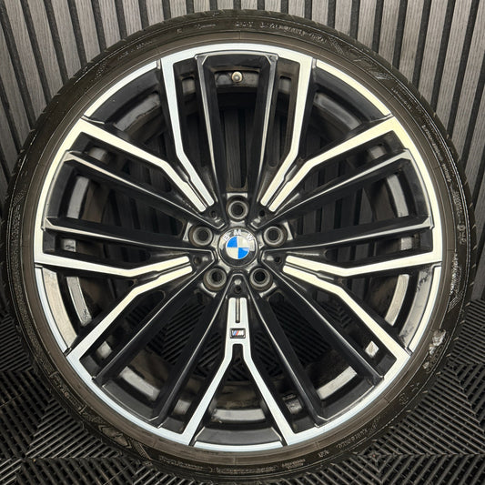 1X 20'' GENUINE BMW 5 SERIES 846 M G30 G31 SPORT ALLOY WHEEL FRONT 8747236
