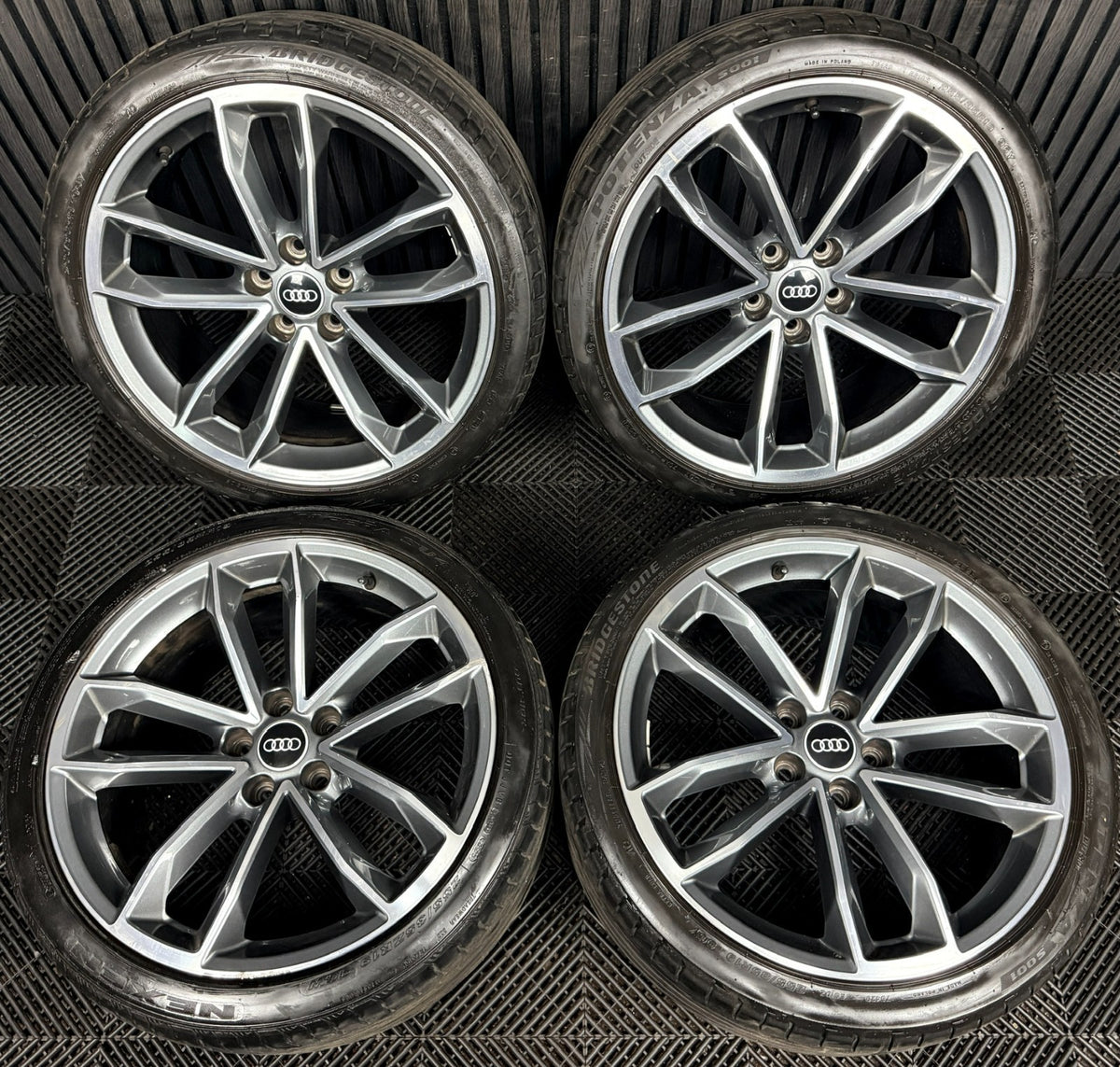 19'' Audi A5 S Line S5 Alloy Wheels Alloys Tyres 8W0601025DF Genuine