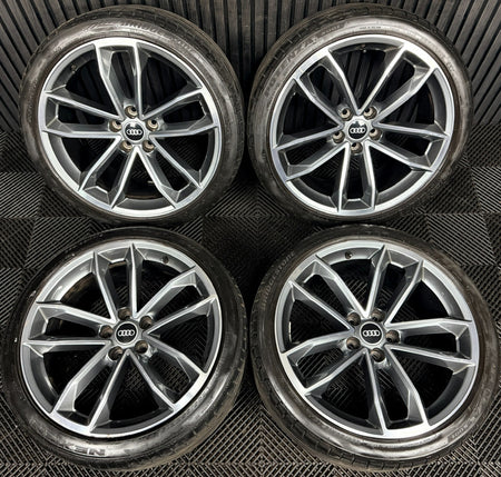 19'' Audi A5 S Line S5 Alloy Wheels Alloys Tyres 8W0601025DF Genuine