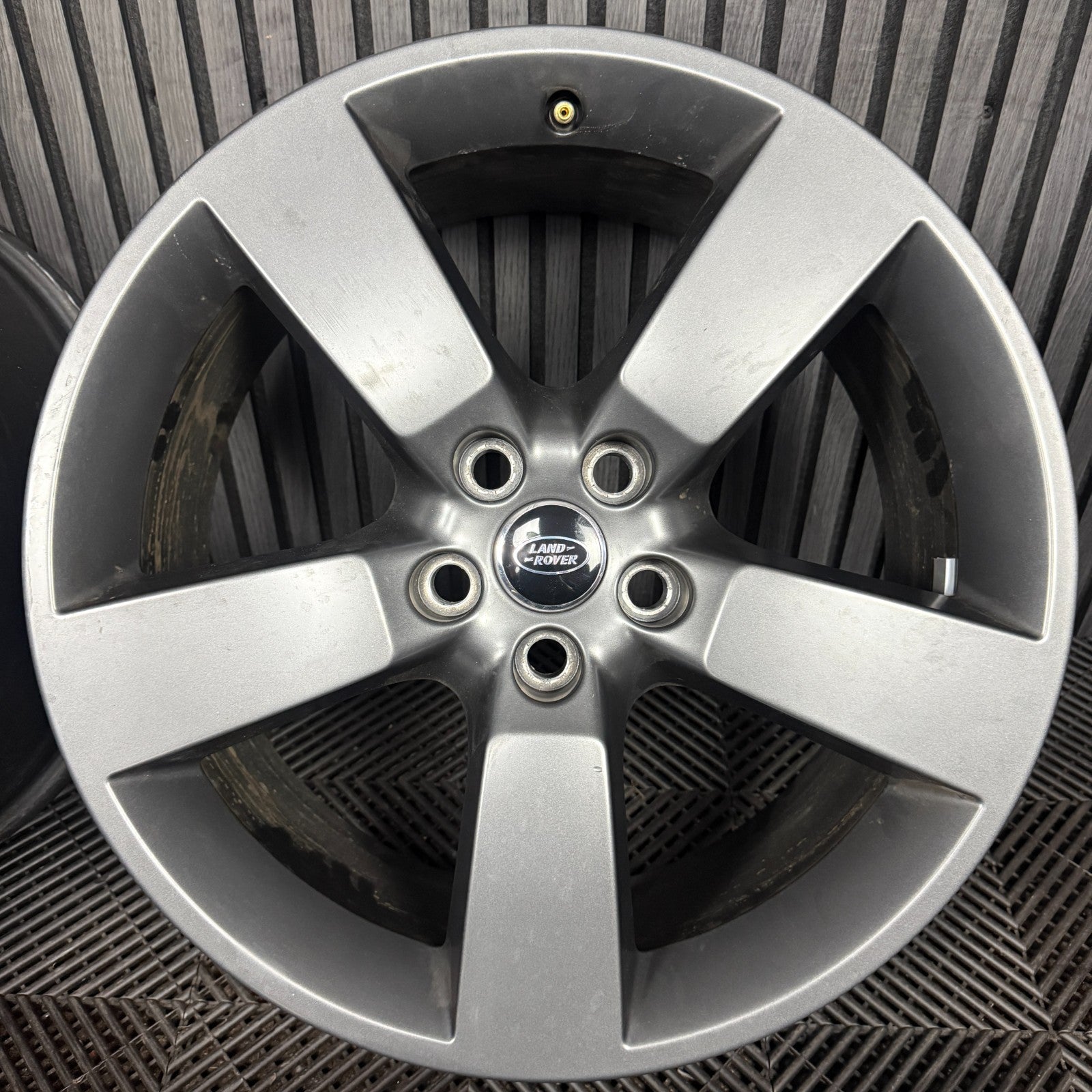 20'' GENUINE LAND ROVER DEFENDER 5 SPOKE GREY 5098 ALLOY WHEELS ALLOYS