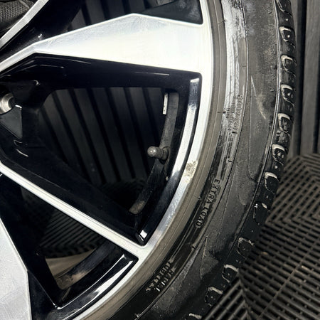 1X 20'' VW Tiguan Misano R Line 5NA601025AH Black DC Alloy Tyre Wheel Genuine
