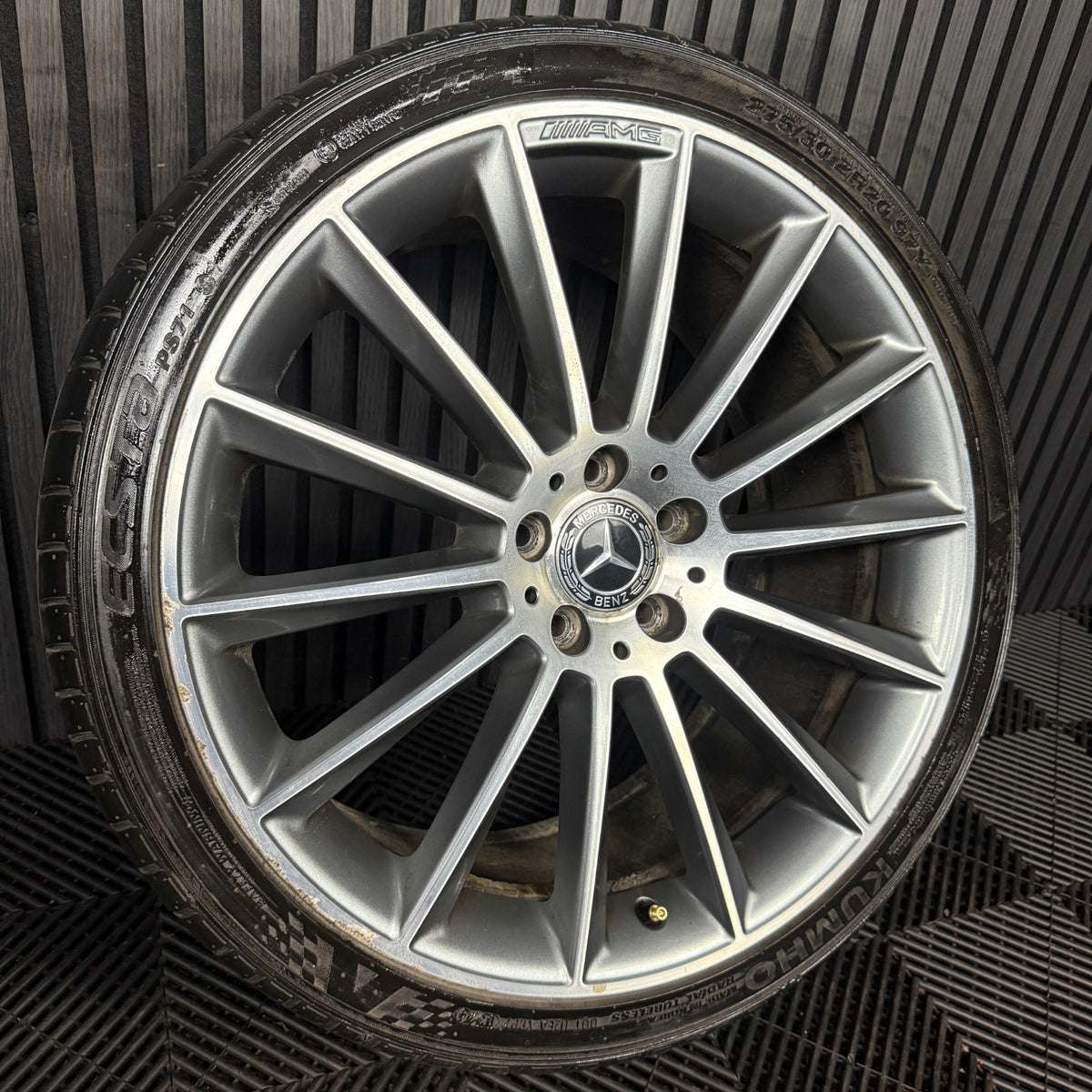 1X 20" GENUINE AMG MERCEDES E CLASS GREY ALLOY WHEEL BACK W213 A2134012300 REAR