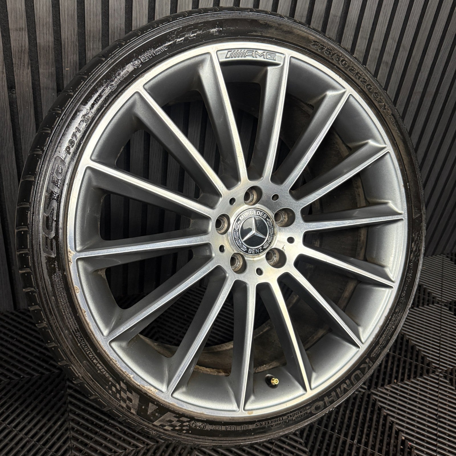 1X 20" GENUINE AMG MERCEDES E CLASS GREY ALLOY WHEEL BACK W213 A2134012300 REAR