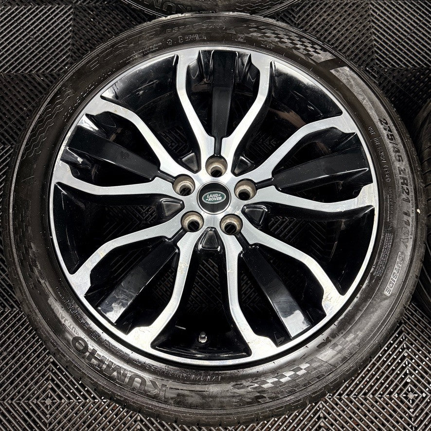 21" Range Rover Sport Land Discovery Wheels Tyres Alloys 5007 DK521007FA Genuine