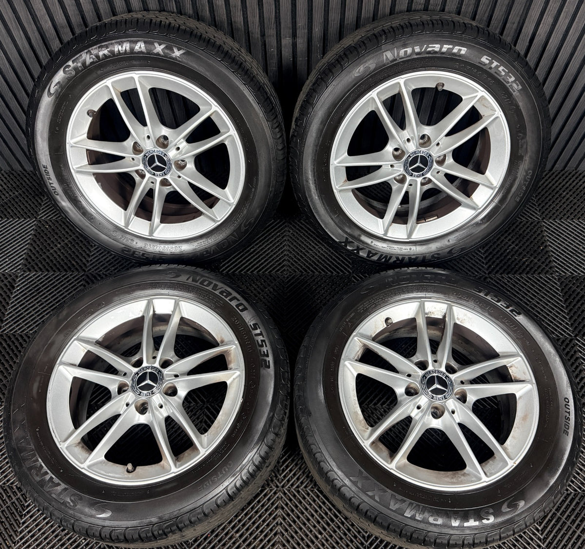 16'' Mercedes A Class Cla B Alloy Wheels Tyres Alloys W177 A1774010100 Genuine