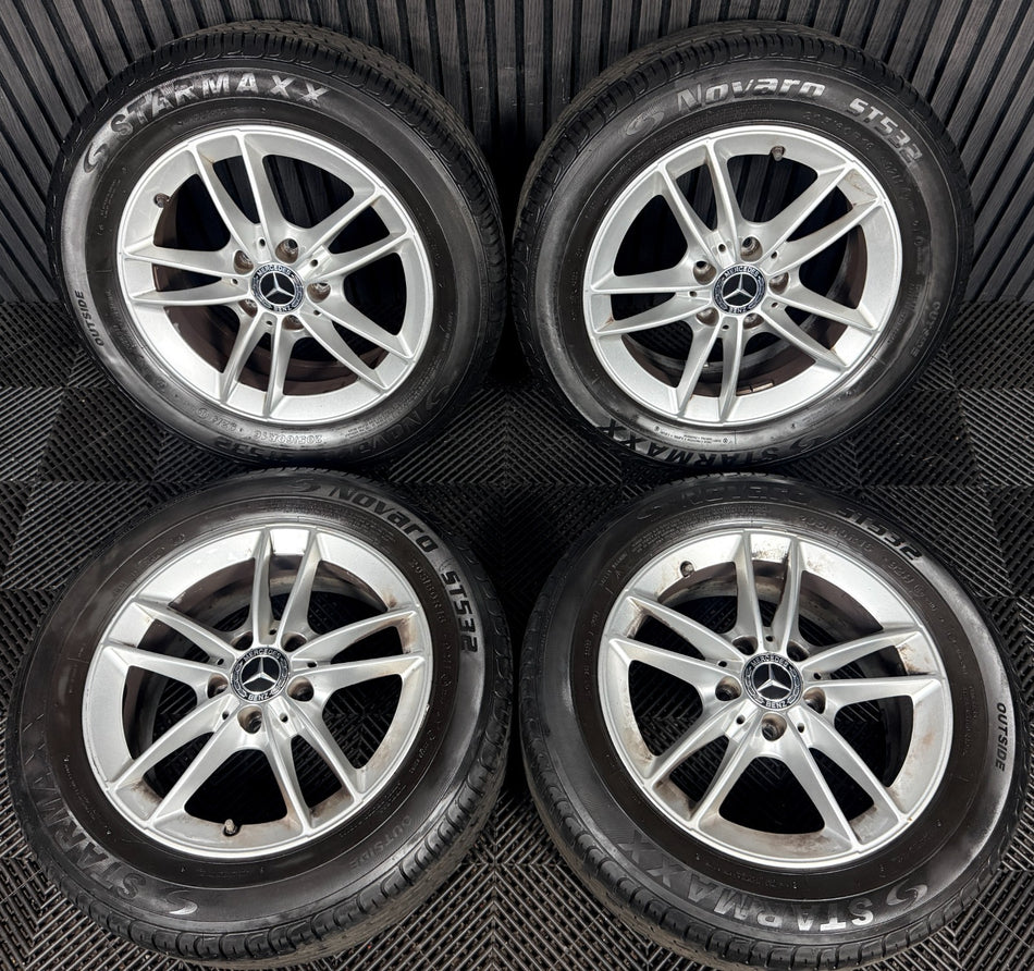 16'' Mercedes A Class Cla B Alloy Wheels Tyres Alloys W177 A1774010100 Genuine