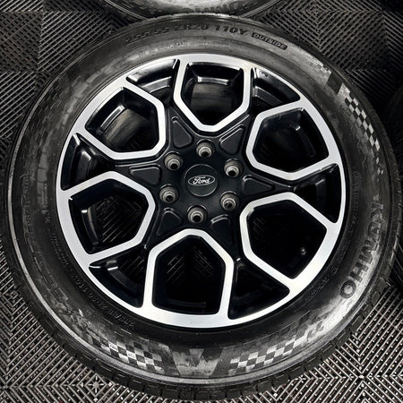 20'' Ford Ranger Black Dc Wildtrak Wheels Tyres Alloys Genuine N1WC-1007-E1B