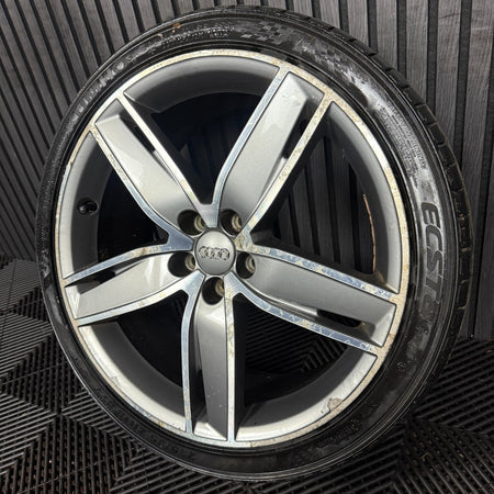 1X 18'' GENUINE VW AUDI A1 8X1 ALLOY WHEEL TYRE SINGLE 8XA601025F 7.5J ET37.5