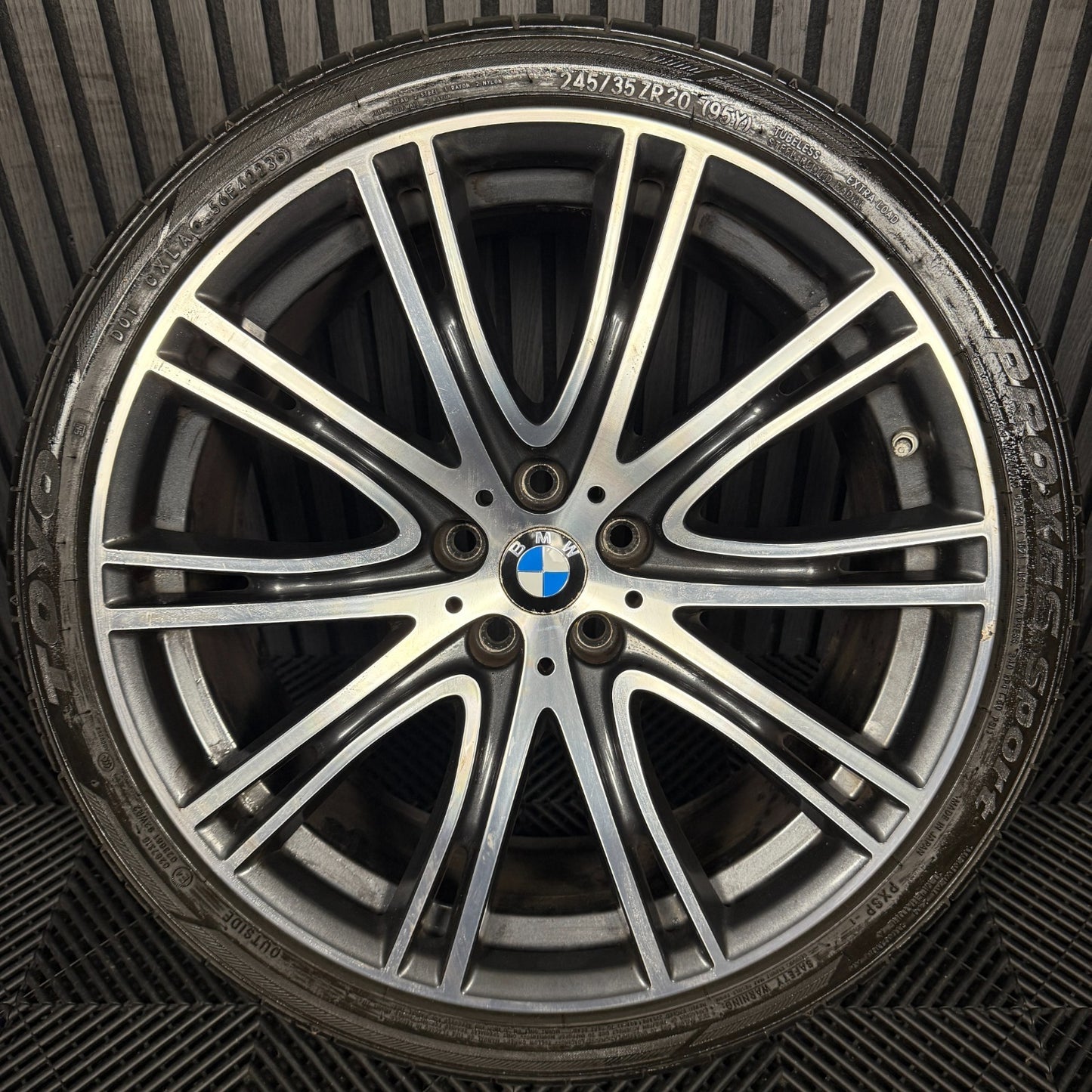 1X 20'' GENUINE BMW 5 SERIES 759 M G30 G31 SPORT ALLOY WHEEL FRONT 8053501