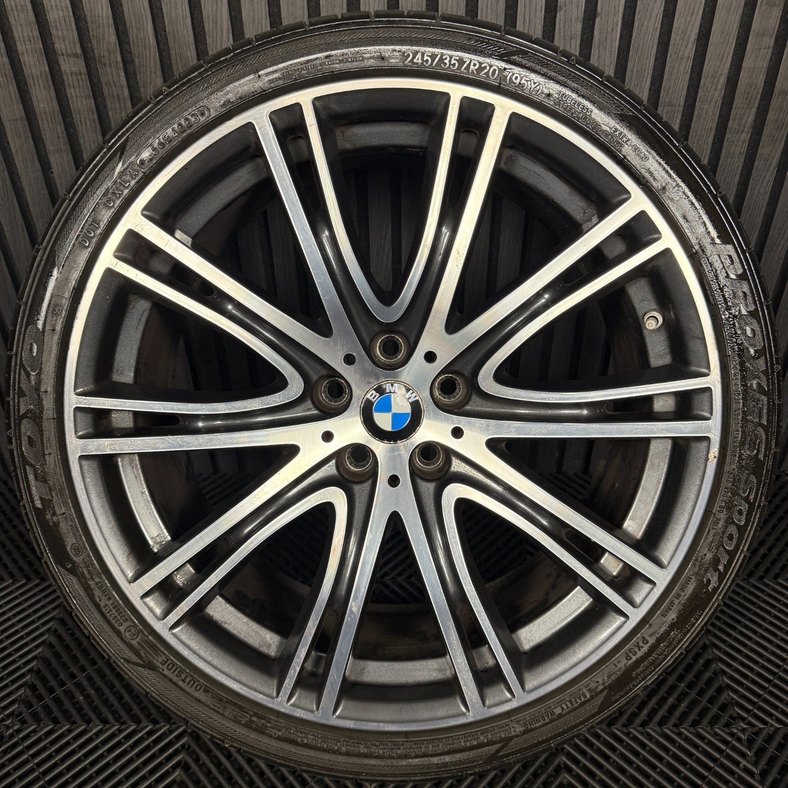 1X 20'' GENUINE BMW 5 SERIES 759 M G30 G31 SPORT ALLOY WHEEL FRONT 8053501