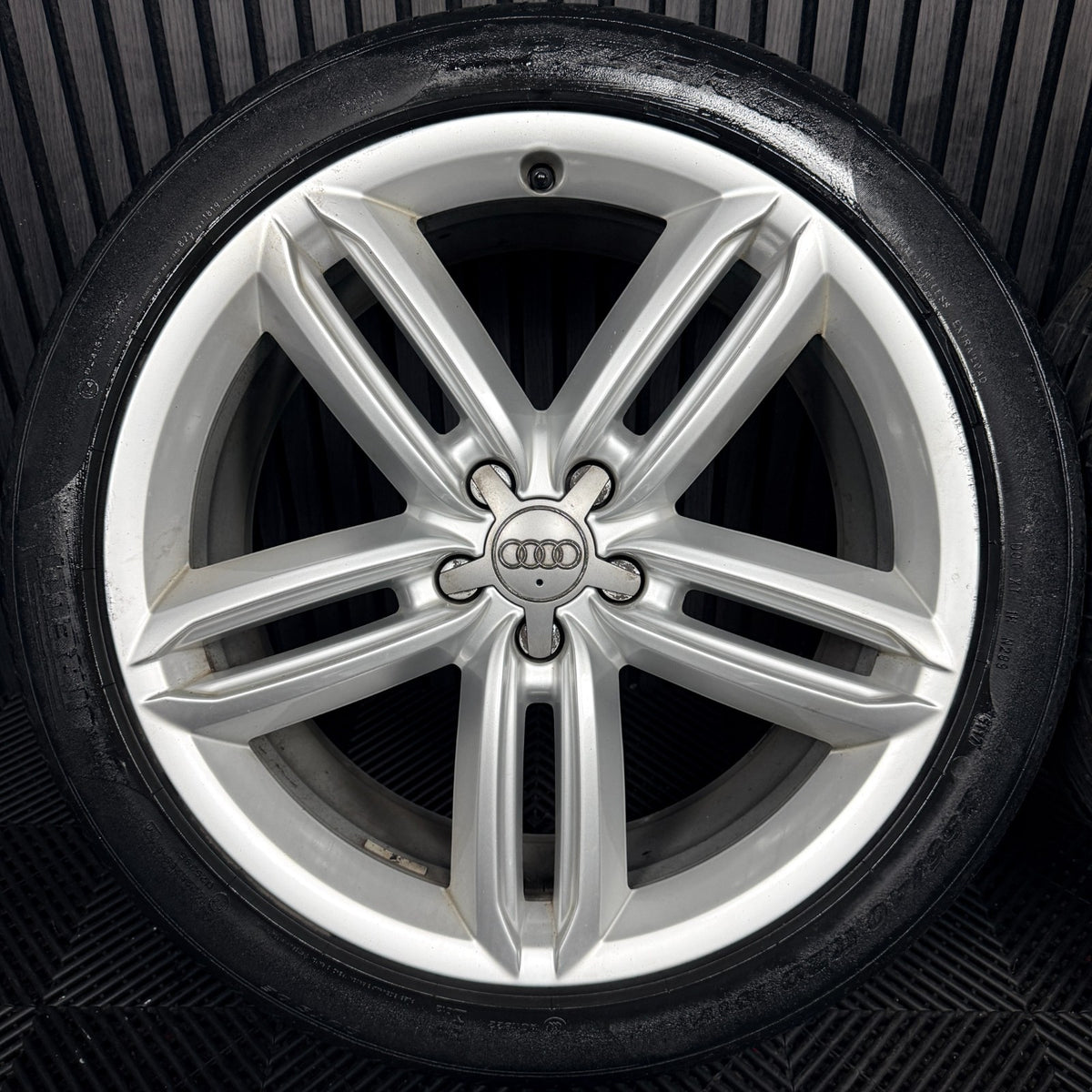 20'' GENUINE AUDI A6 C7 4G ALLROAD S LINE ALLOYS WHEELS TYRES 4G9601025G