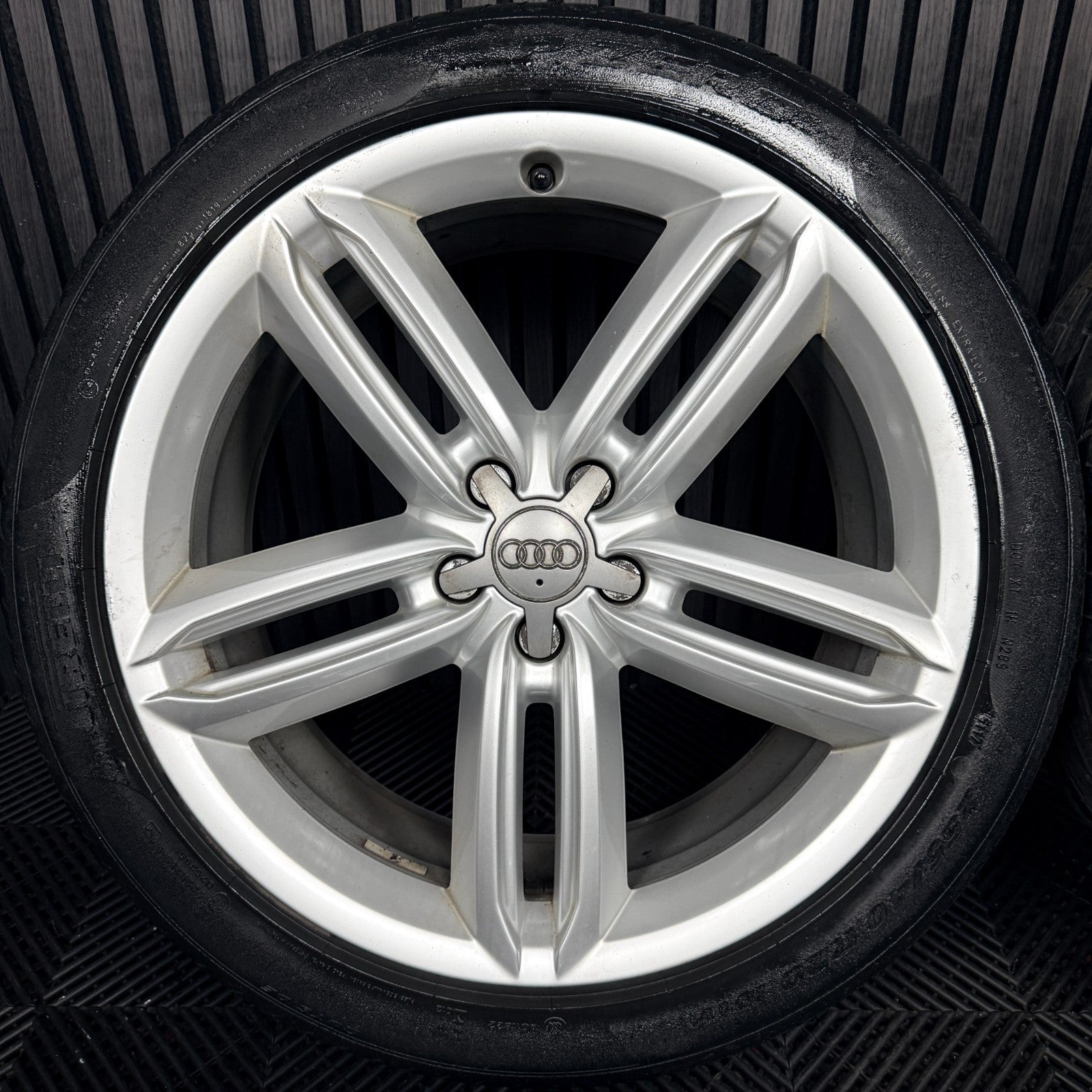 20'' GENUINE AUDI A6 C7 4G ALLROAD S LINE ALLOYS WHEELS TYRES 4G9601025G