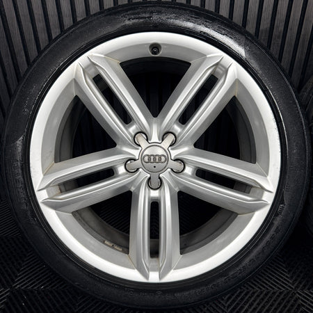 20'' GENUINE AUDI A6 C7 4G ALLROAD S LINE ALLOYS WHEELS TYRES 4G9601025G