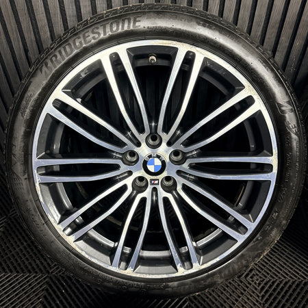 19’’ BMW 5 Series 664 M Sport G30 G31 Alloy Wheels Tyres Alloys Genuine