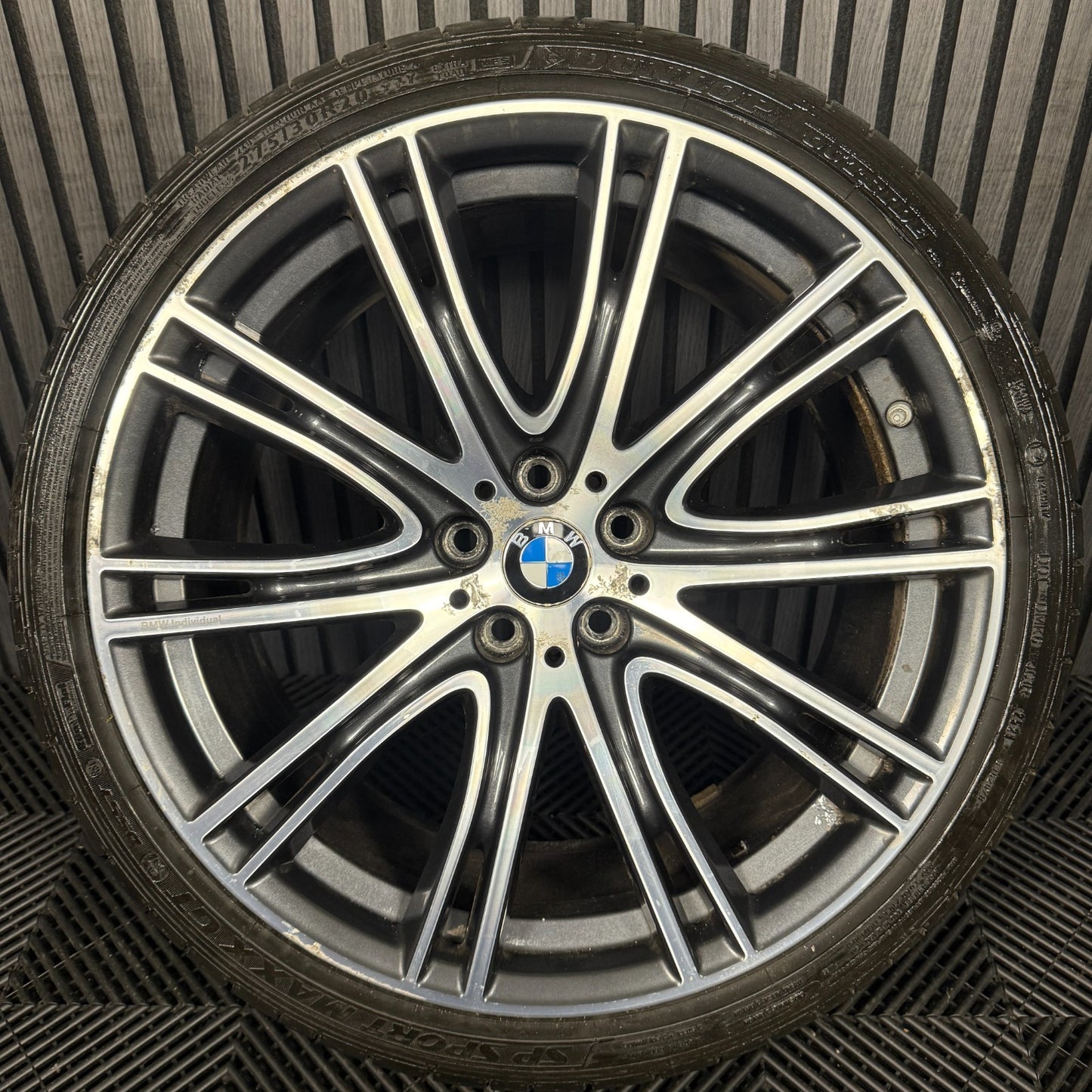 1X 20'' GENUINE BMW 5 SERIES 759 M G30 G31 SPORT ALLOY WHEEL REAR 8053502