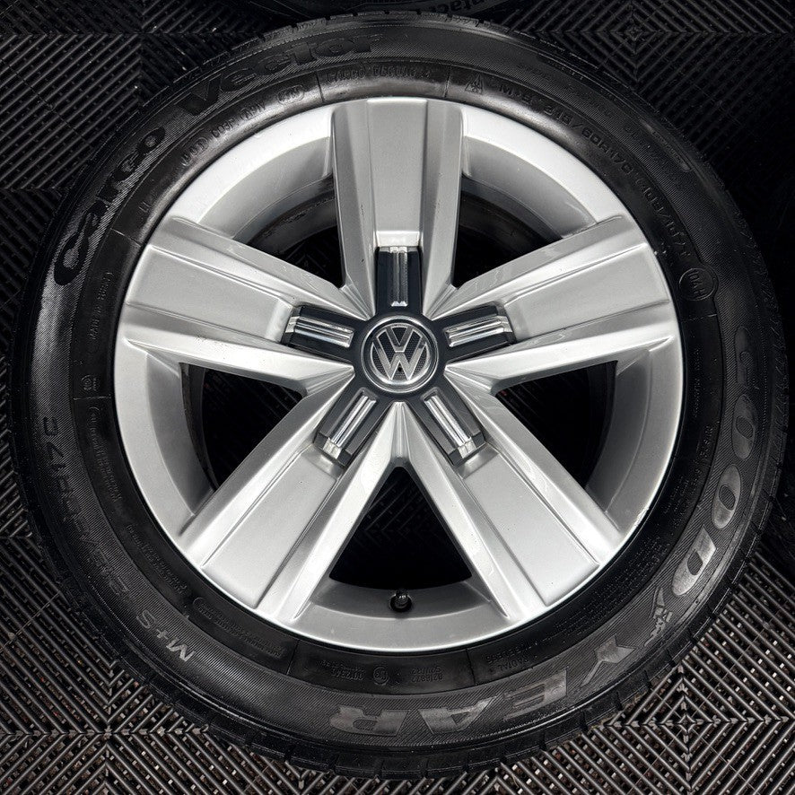 17'' VW Transporter T6 T6.1 T5 Caravelle Davenport Alloy Wheels Tyres Genuine