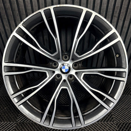 1X 21'' BMW X3 X4 G01 G02 726 M Sport Alloy Wheel Front 8043670 Genuine
