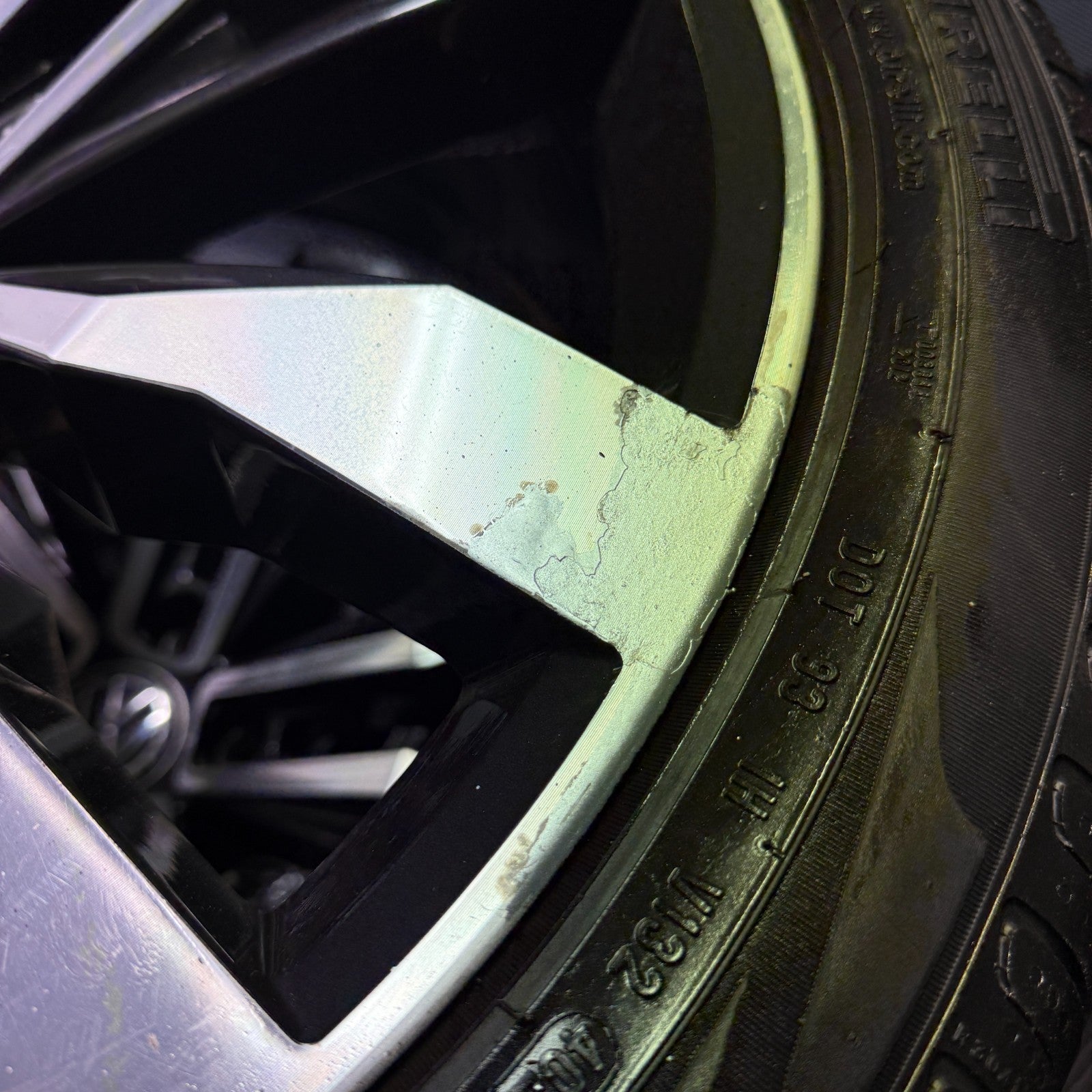 20'' VW Tiguan R Line Suzuka Grey Dc Alloy Wheels Tyre Alloys 5NA601025G Genuine