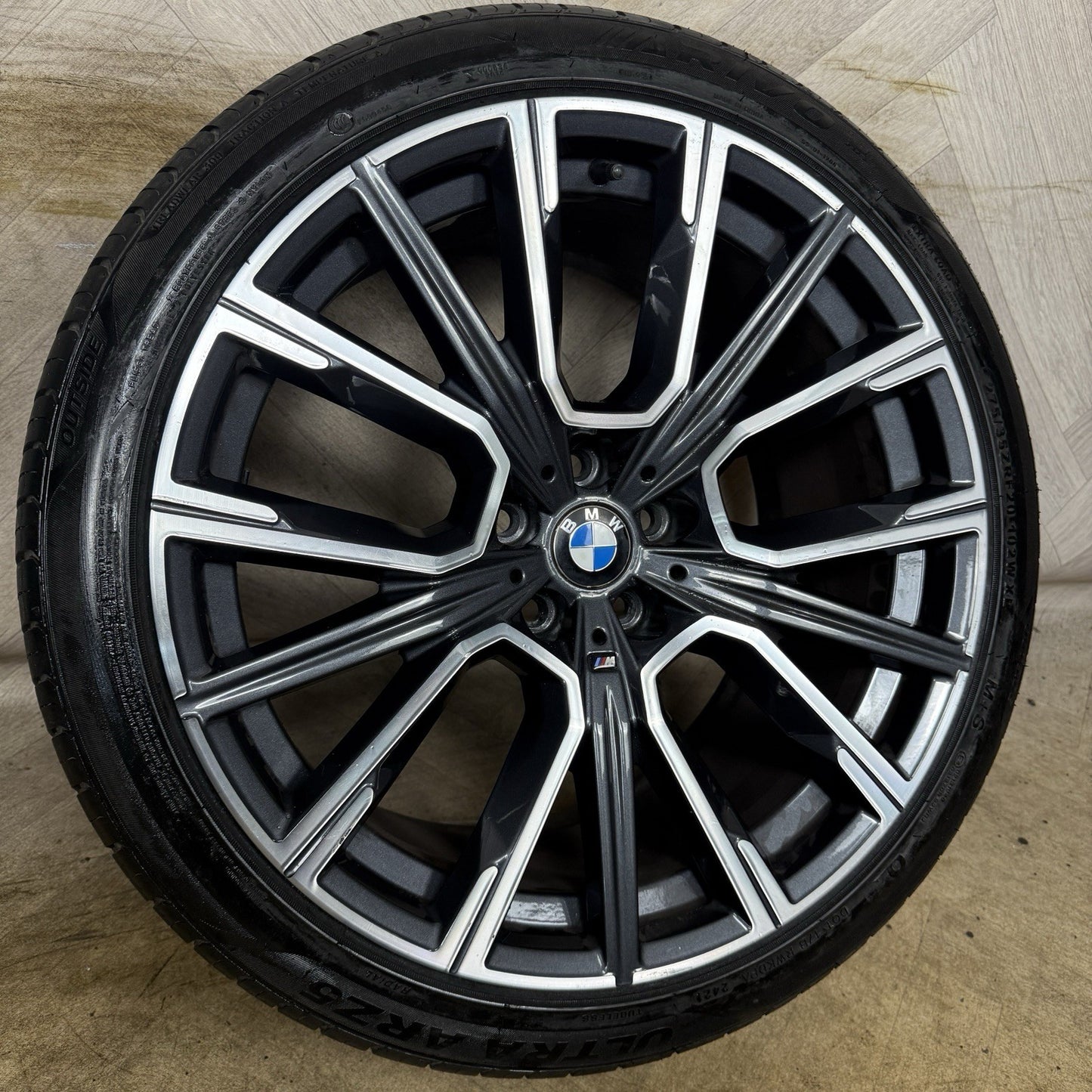1X 20'' GENUINE BMW 7 SERIES 817M G11 G12 6 GT G32 8090097 ALLOY WHEEL REAR