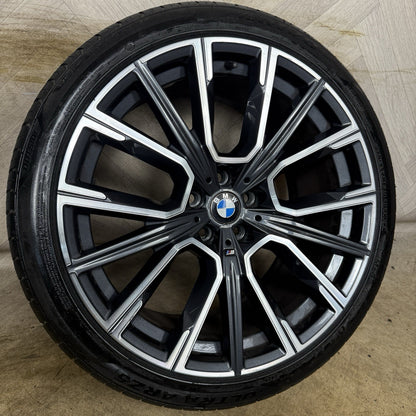 1X 20'' GENUINE BMW 7 SERIES 817M G11 G12 6 GT G32 8090097 ALLOY WHEEL REAR