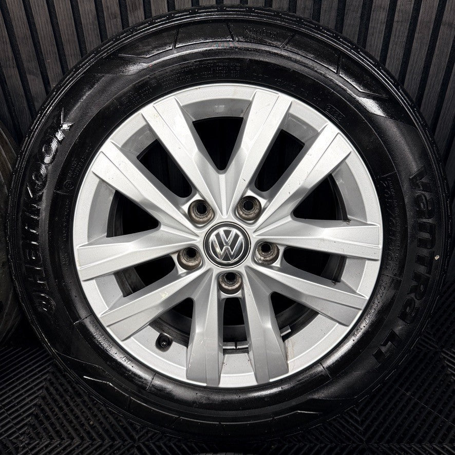 16'' VW Transporter T6 T6.1 T5 Caravelle Clayton Alloy Wheels Tyres Genuine