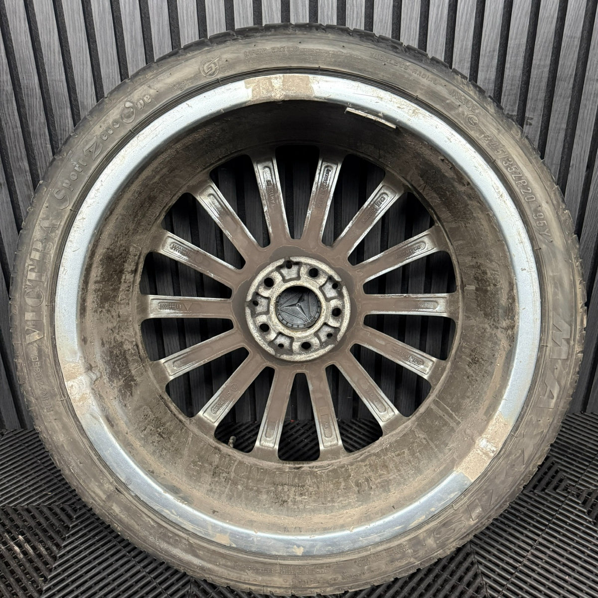 1X 20" Amg Mercedes E Class Grey Dc Alloy Wheel W213 A2134012200 Front Genuine