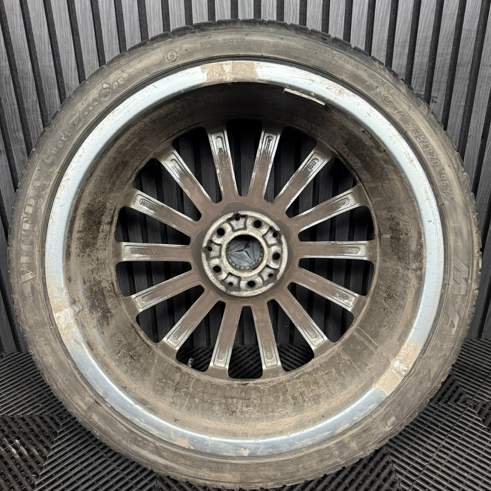 1X 20" Amg Mercedes E Class Grey Dc Alloy Wheel W213 A2134012200 Front Genuine